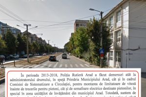 ACUZE GRAVE: „Primăria Arad nu doreşte semafoare la şcoli”