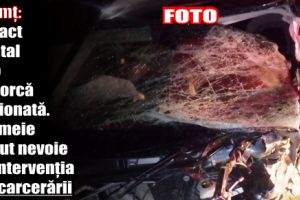 Neamţ: Impact frontal cu o remorcă staţionată. O femeie a avut nevoie de intervenţia descarcerării