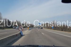  Atentie soferi. DRDP Constanta monteaza in zona Lazu separatoare de sens tip New Jersey. Cum arata si care este rostul lor