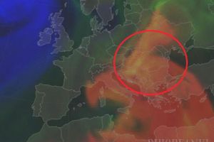 Atenţie, nor de praf saharian! Cerul Bihorului s-a umplut de particule venite din Ungaria (VIDEO)