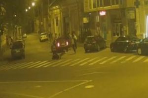 Tânăr CĂSĂPIT în bătaie în centrul Dejului - VIDEO
