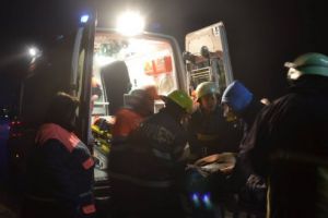 Doi răniţi grav într-un accident la Vălenii de Mureş