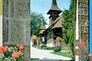 Bisericuta din lemn din Techirghiol, in anul 1982