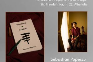 JOI: Sebastian Popescu, bursier al Fundaţiei Comunitare Alba, îşi va lansa primul volum de poezii – ”Răscruce de gânduri”, la Biblioteca Judeţeană ”Lucian Blaga”