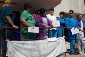 Grevă spontană la Spitalul de Boli Infecţioase