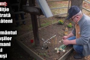 Neamţ: Tradiţie păstrată de săteni la mormântul ostaşilor germani ucişi de ruşi