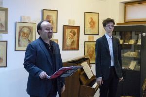 Seara de muzică franceză oferită de tenorul Rudolf Buchman şi pianistul Nicolae ...