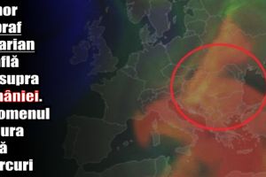 Un nor de praf saharian se află deasupra României. Fenomenul va dura până miercuri