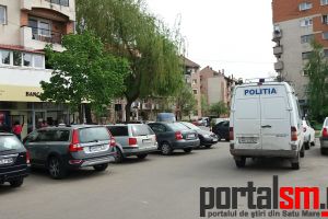FOTO. Gest huliganic. Bancomat distrus în municipiul Satu Mare