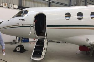 Banca Transilvania a scos la licitatie aeronava de lux a omului de afaceri Ioan Niculae