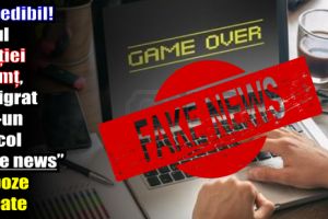 Incredibil! Șeful Poliţiei Neamţ, denigrat într-un articol de tip „fake news” cu poze trucate