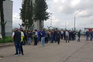 VIDEO FOTO Grevă la Aeroportul Sibiu. Care sunt nemulţumirile angajaţilor