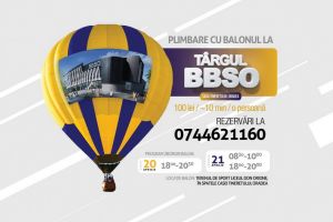 Orădenii sunt invitaţi să se plimbe cu un balon de aer cald… pentru Biserica Speranţa