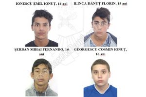 Patru minori sunt căutaţi de autorităţi