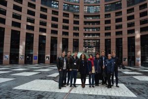 Dezbateri despre turism şi cultură la Strasbourg pentru elevii Colegiului Tehnic “Mihai ...