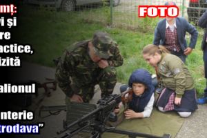 Neamţ: Elevi şi cadre didactice, în vizită la Batalionul 634 Infanterie „Petrodava”