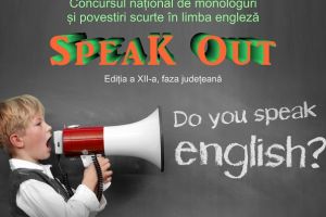 Biblioteca Judeţeană „Alexandru şi Aristia Aman”, organizează vineri, faza judeţeană a concursului naţional de monologuri şi povestiri scurte în limba engleză „Speak Out”, ediţia a XII