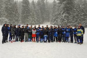 Echipa de rugby de la LPS Nicolae Rotaru“ sustine la Constanta un meci cu o formatie din Italia