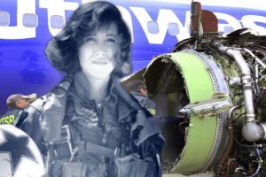 VIDEO Femeia cu nervii de oţel – Mărturiile celei care a pilotat avionul al cărui motor a explodat în zbor