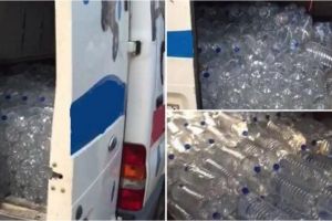 FOTO. Sătmărean reţinut pe loc! Prins cu aproape 2.000 de litri de alcool