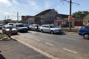 ACCIDENT ÎN LANȚ în Arad! Ce s-a întâmplat