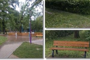 Cititorii reclama: aspersoarele din parcuri spala bancile