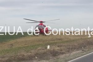 Judetul Constanta. Accident rutier grav. A plecat elicopterul SMURD  