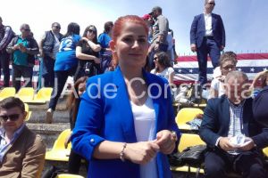 Ministrul Ioana Bran, la meciul de baseball de la Constanta: 