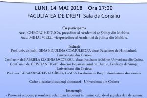 Masă rotundă pe tema politicii de mediu a UE la Facultatea de Drept