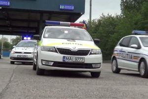 VIDEO Acţiune comună între poliţiştii rutieri gălăţeni şi omologii lor din Republica Moldova