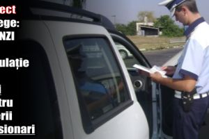 Proiect de lege: Amenzi de circulaţie mai mici pentru şoferii pensionari