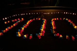 FOTO. Lampioanele au luminat Grădina Romei! Acţiunea Cercetaşilor României