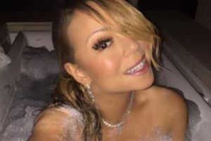 Celebrităţi în cadă. Mariah Carey şi alte artiste LASĂ SPUMA în UNGHIURI STRATEGICE. Galerie foto+18