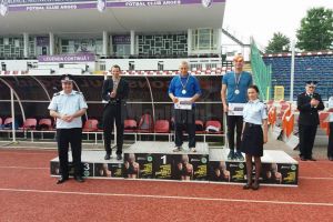 La 51 de ani, un pompier militar sucevean a prins două podiumuri la cros