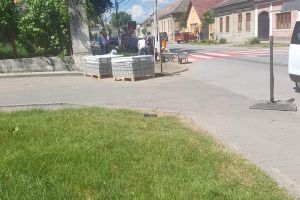 VIDEO. Primarul din Aiud, Oana Badea, despre ştirea privind trecerea de pietoni care se termină într-un stâlp: Este FAKE NEWS