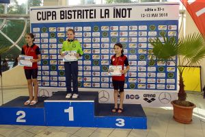 Cupa Bistriţei la înot: Potop de medalii