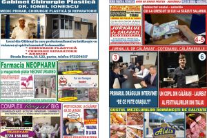 Jurnalul de Călăraşi nr. 3121 din 14 mai 2018