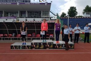 Angajata a ISU Banat, de patru ori pe podium la concursul de atletism organizat pentru pompieri