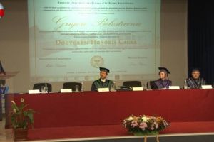Rectorul Academiei de Ştiinţe Economice din Republica Moldova, Doctor Honoris Causa al USV