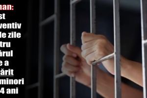 Roman: Arest preventiv 30 de zile pentru tânărul care a tâlhărit doi minori de 14 ani