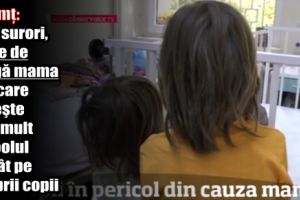 Neamţ: Trei surori, luate de lângă mama lor, care iubeşte mai mult alcoolul decât pe proprii copii