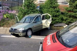 Un autocar cu copii – accident la Drăganu