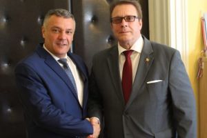 Consulul onorific al Republicii Macedonia, prezent la Deva