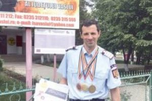 Pompier vasluian, performer la atletism şi cros
