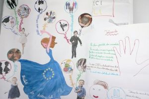 Elevii Școlii ”Elena Cuza”, promotori ai toleranţei