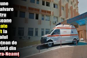 Misiune de salvare a patru persoane blocate în lift la Spitalul Judeţean de Urgenţă din Piatra-Neamţ