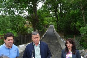 Mircia Gutau a inaugurat lucrările de modernizare a străzii Gura Văii