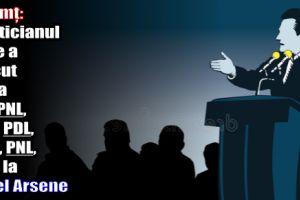 Neamţ: Politicianul care a trecut de la PD, PNL, PLD, PDL, PSD, PNL, PRR la Ionel Arsene