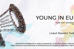 Asociaţia April Hub Craiova organizează în parteneriat cu Liceul Teoretic Tudor Arghezi activitatea non-formală Young In Europe, miercuri, 16 mai 2018