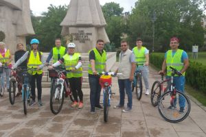 FOTO. Ștafeta Tineretului ALDE: ,,Pedalează spre viitor”
